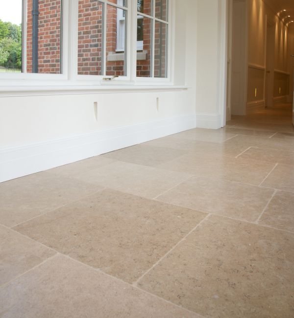 Dijon Tumbled Limestone - Stone Flooring Direct